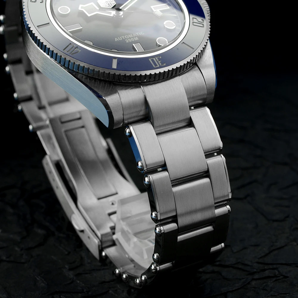 

San Martin Dive Watch Sport PT5000 SW200 1958 Retro Water Ghost Mechanical Watch 200M Waterproof Sapphire Glass Luminous Dial