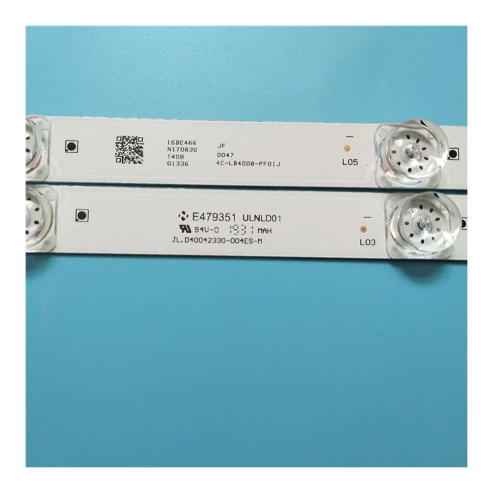 

60 PCS/lot LED backlight strip for Toshiba L40F3301B 40A730U 40l2600 L40D2900F TCL F40S5916 40S305 TOT_40D2900 40HR330M08A6 V8