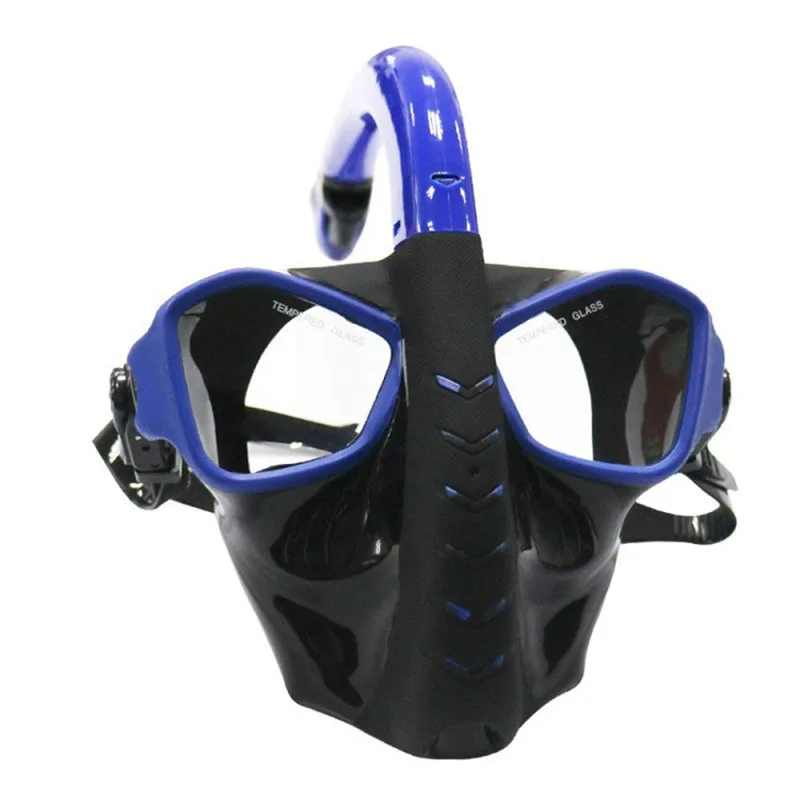 

New Snorkeling Mask Underwater Anti-Fog Waterproof Safe Full Face Swimming Scuba Diving Masks Snorkel Water Sports Equipment