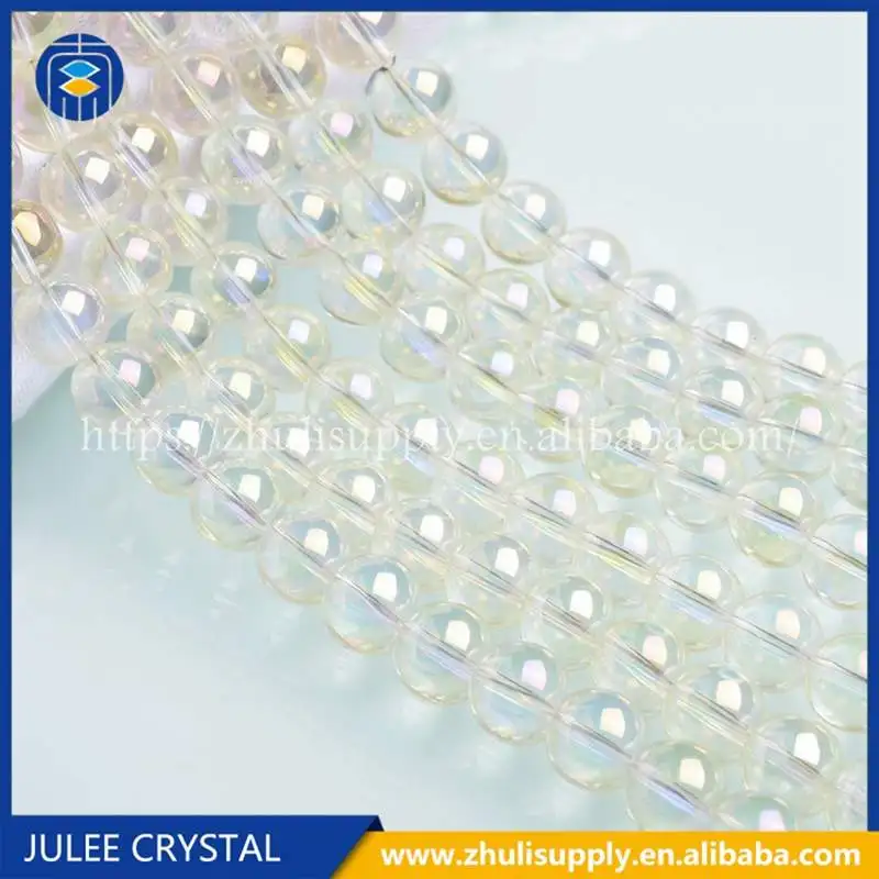 Круглые бусины россыпью для изготовления ювелирных изделий аксессуары ожерелья