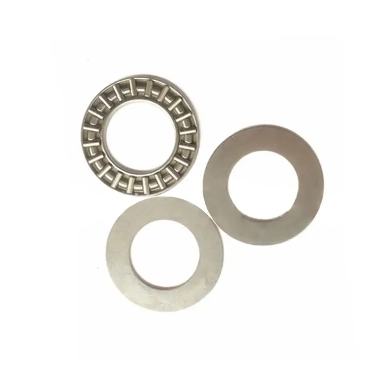 10 шт. Миниатюрный подшипник стальной упорный плоский игольчатый ультратонкая