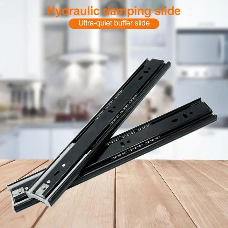 2 шт./компл. гладкая направляющая для ящиков устойчивая к царапинам и