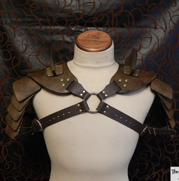 Жилет из искусственной кожи в стиле стимпанк для косплея на Хэллоуин