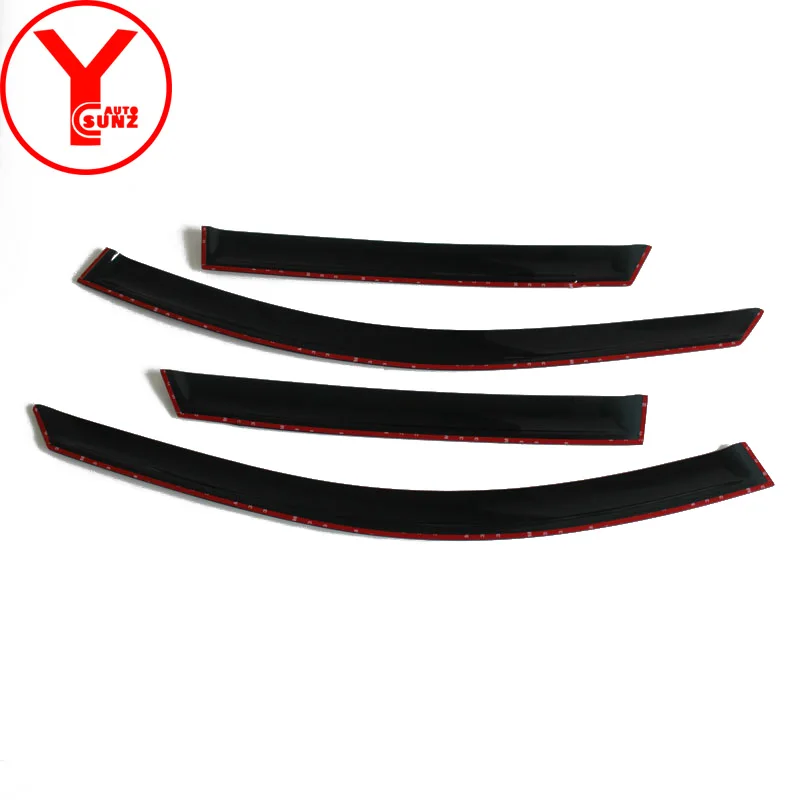 Ветрозащитный козырек для боковых окон и дверей автомобиля защитные аксессуары