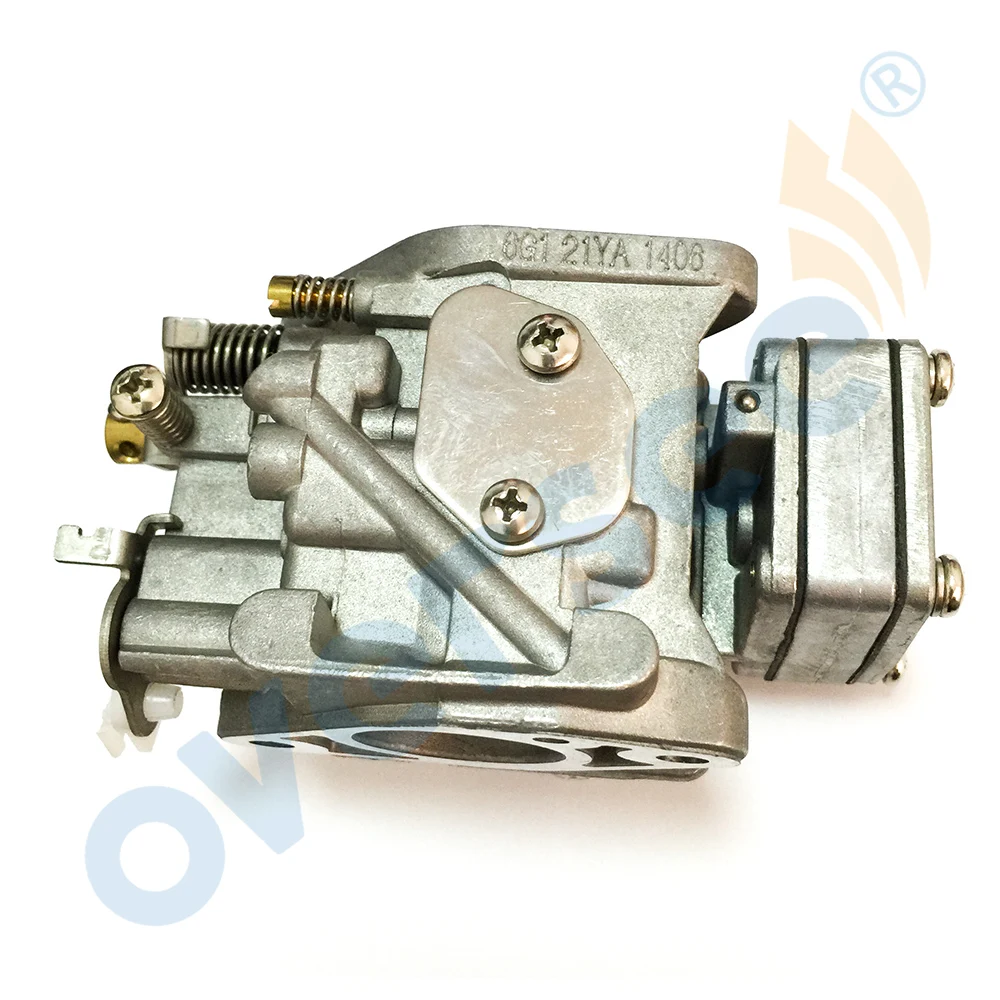 6G1-14301-01or 6N0-14301-10 карбюратор для Yamaha 8HP 2 тактный Подвесной лодочный мотор, лодочный мотор, запчасти 6G1-14301