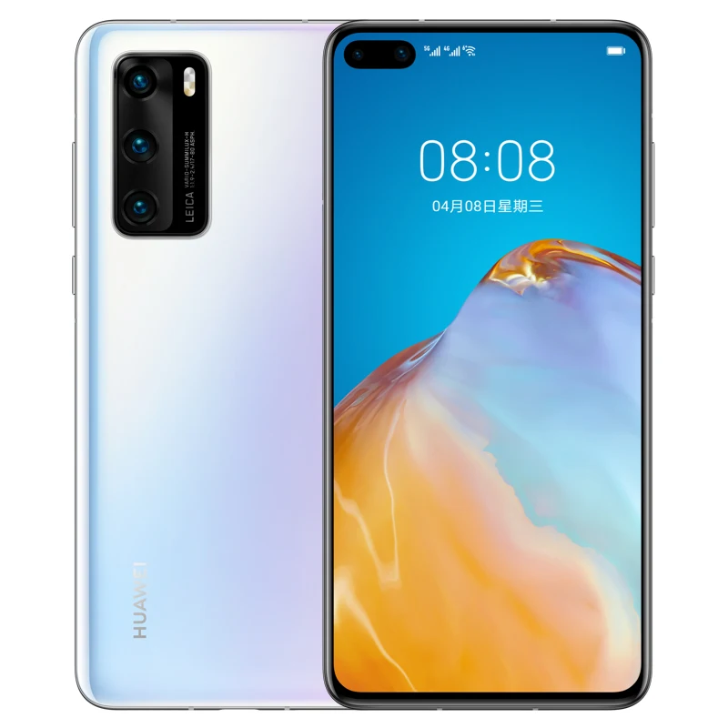 Huawei P40 мобильный телефон с 6 1-дюймовым дисплеем восьмиядерным процессором 3800 мАч