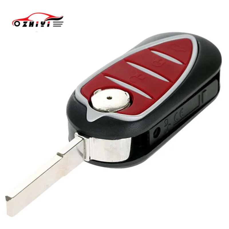 Чехол для автомобильного ключа подходит Alfa Romeo Mito Giulietta 159 GTA Brera с тремя