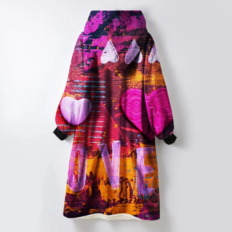 Потрясающий женский плюшевый флисовый свитер из микрофибры с рукавами