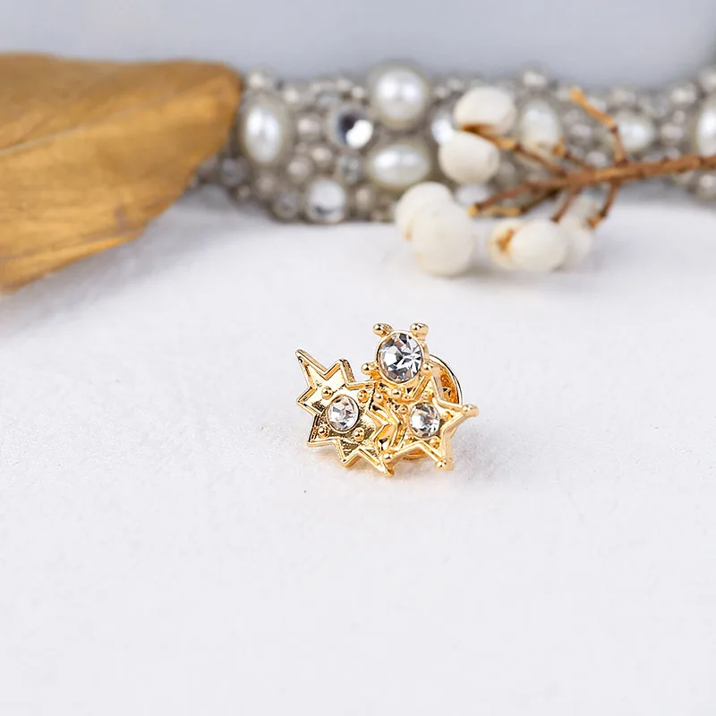 Новинка Лидер продаж сверкающая брошь с полными стразами в стиле хиджаба брошка