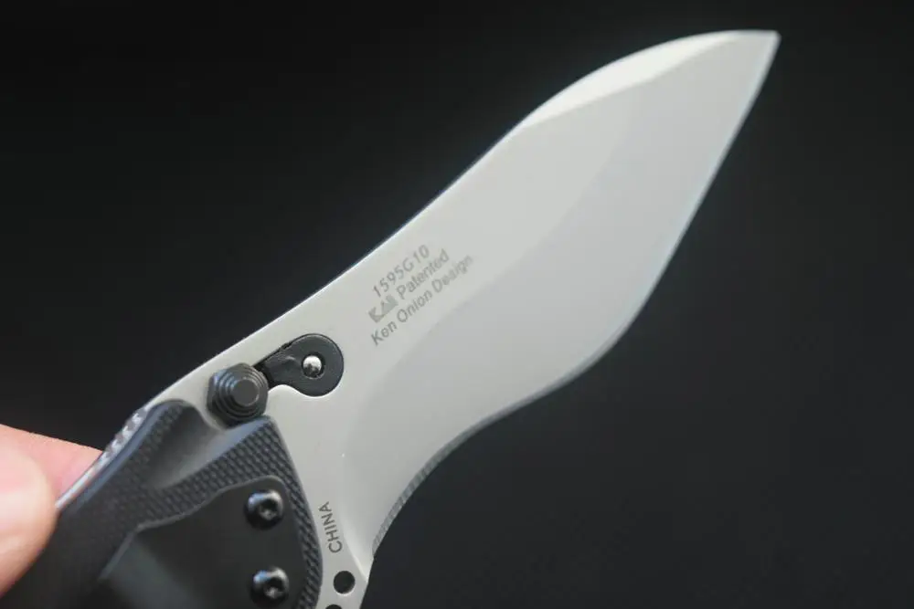 Trskt Ker 1595G10 Флиппер складной нож G-10 ручка 8Cr13mov лезвие инструмент для выживания