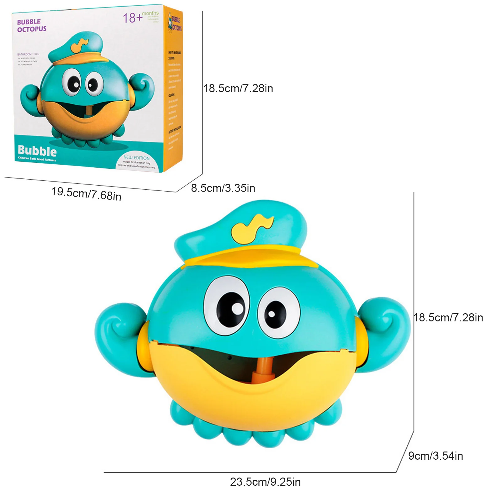 

Bubble Maker Music Bathtub Soap Automatic Bubble Machine Baby Bath Toys Crabs Baby Swimming Bathtub Toy For Children