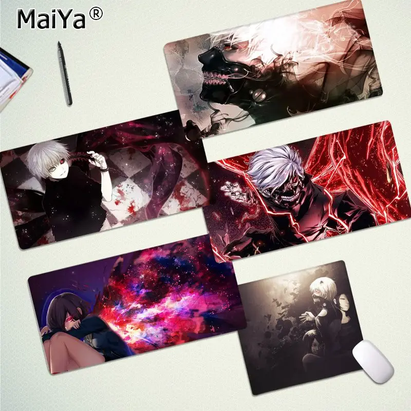 Большой игровой коврик для мыши с регулируемой скоростью Maiya Токийский