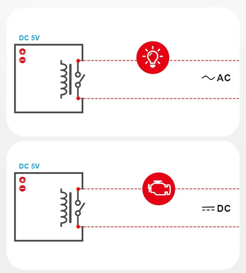 SONOFF RE5V1C релейный модуль 5 в WiFi DIY Переключатель сухой контакт выход вход/Selflock