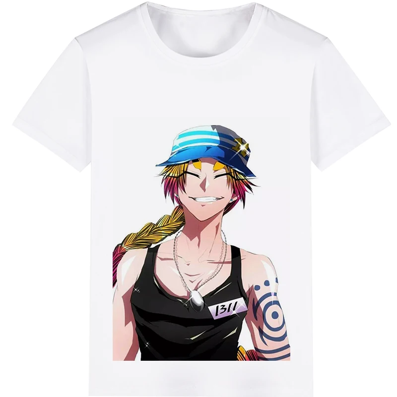 

Костюм для косплея Nanbaka Jyugo с цифрами, костюм для взрослых, детей, детей, футболка с коротким рукавом
