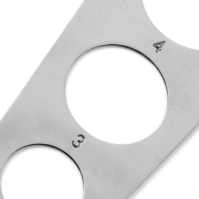 

Stainless Steel Spaghetti Measurer Tool Pasta Portion Control Gadgets With 4 Serving Portion Cooking Supplies Control Tools