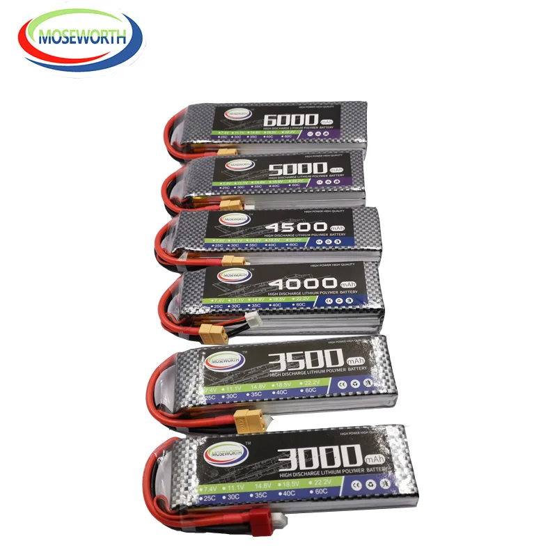3S 11 1 В 2200 2800 3300 3800 4200 5200 10000 12000 16000 22000 ма/ч 25C 35C RC игрушки LiPo Батарея для дрона с