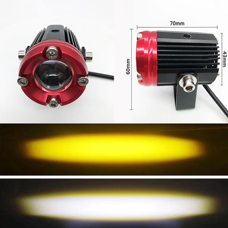 

2 шт., светодиодсветодиодный ламсветильник для дневных ходовых огней, 12 В