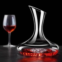 Lead-free crystal glass red wine decanter high-end household wine dispenser wine personality creative hip flask set