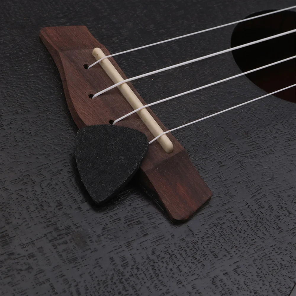 Миниатюрная гитара укулеле-Палочки Красочный мягкий войлок Палочки медиатор 3 мм