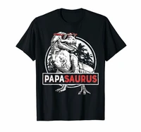 papasaurus t shirt t rex papa saurus dinosaur men dad daddy graphic tee shirt