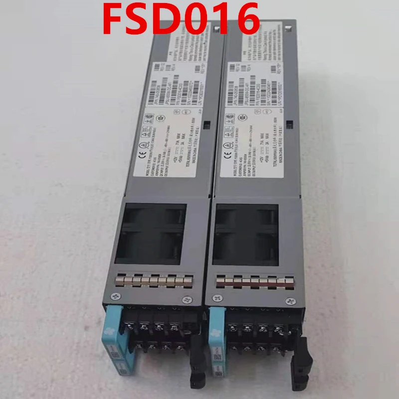 

Almost New Original PSU For Juniper QFX5100 QFX5200 EX4550 850W Switching Power Supply JPSU-850W-DC-AFI 740-053638 FSD016