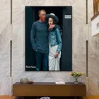 Забавным персонажем Искусство Ван Гог с Моной Лизой Плакаты и принты картины на холсте искусство стены фотографии для Декор в гостиную без рамки