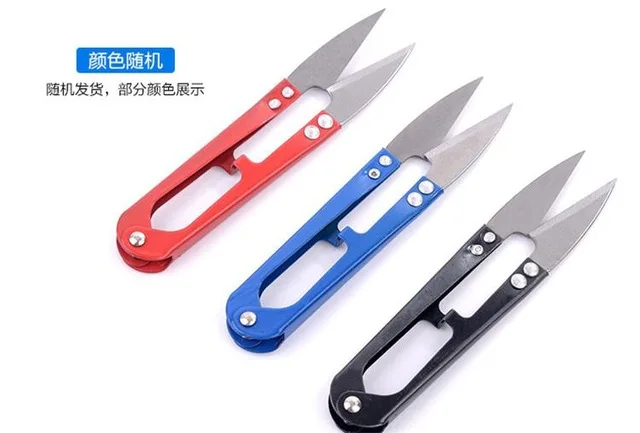 V Shape Vintage Stainless Steel Scissors Antique Craft Embroidery Trimming Sewing garment cross stitch scissors | Дом и сад