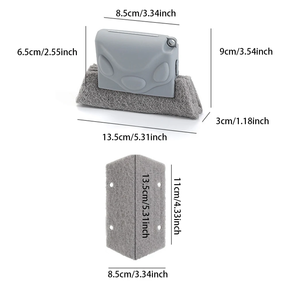 

3pcs 13.5*9cm Car Detailing Brush Auto Air Conditioning Outlet Cleaning Brush Dashboard Dust Brush Window Groove Cleaning Brush