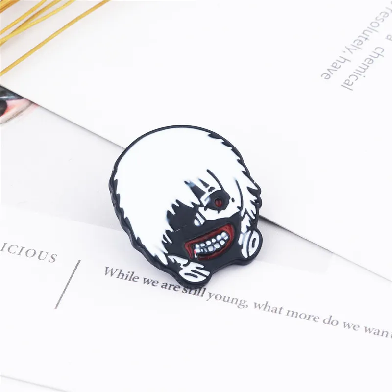 Аниме периферия Токийский Гуль король Одноглазый Ким кикен брошка мультфильм