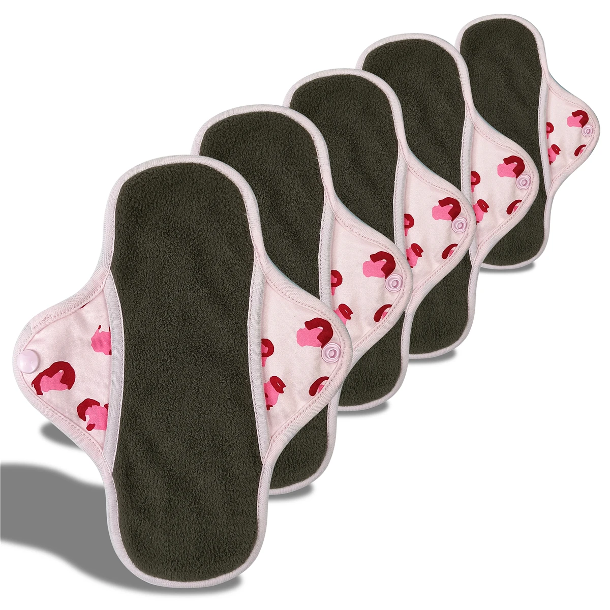 

5 шт./комплект, женские прокладки из дышащей ткани