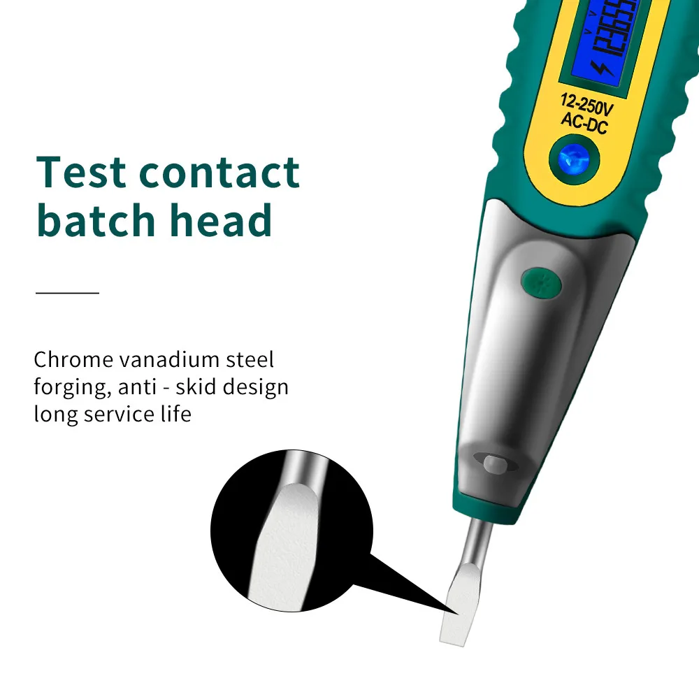 Цифровой тестовый карандаш ANENG электрический детектор напряжения ручка