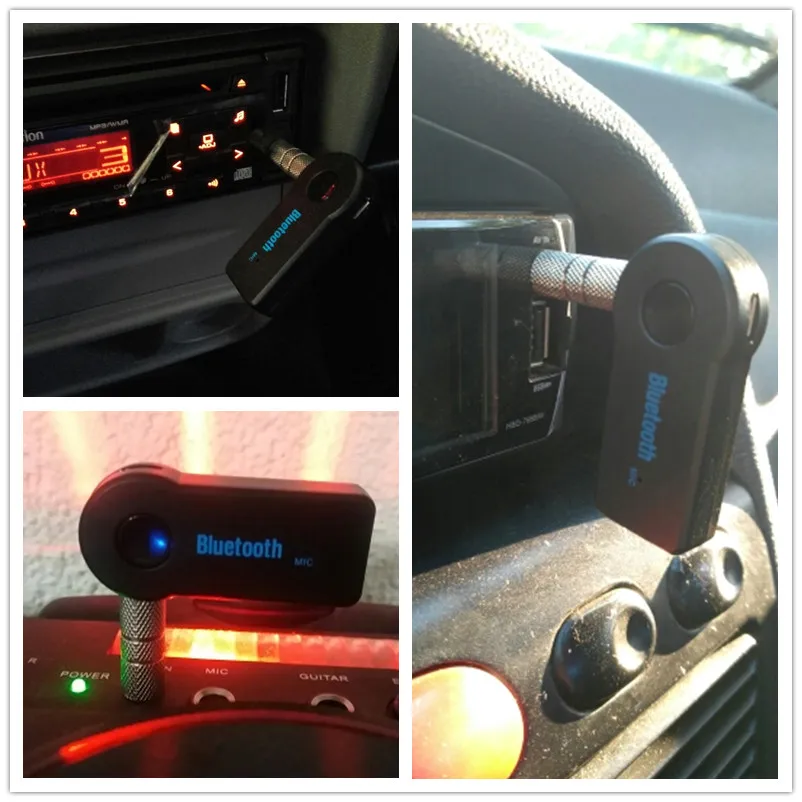 Bluetooth аудио приемник V4.1 беспроводной AUX передатчик A2DP функция Авто Джек адаптер