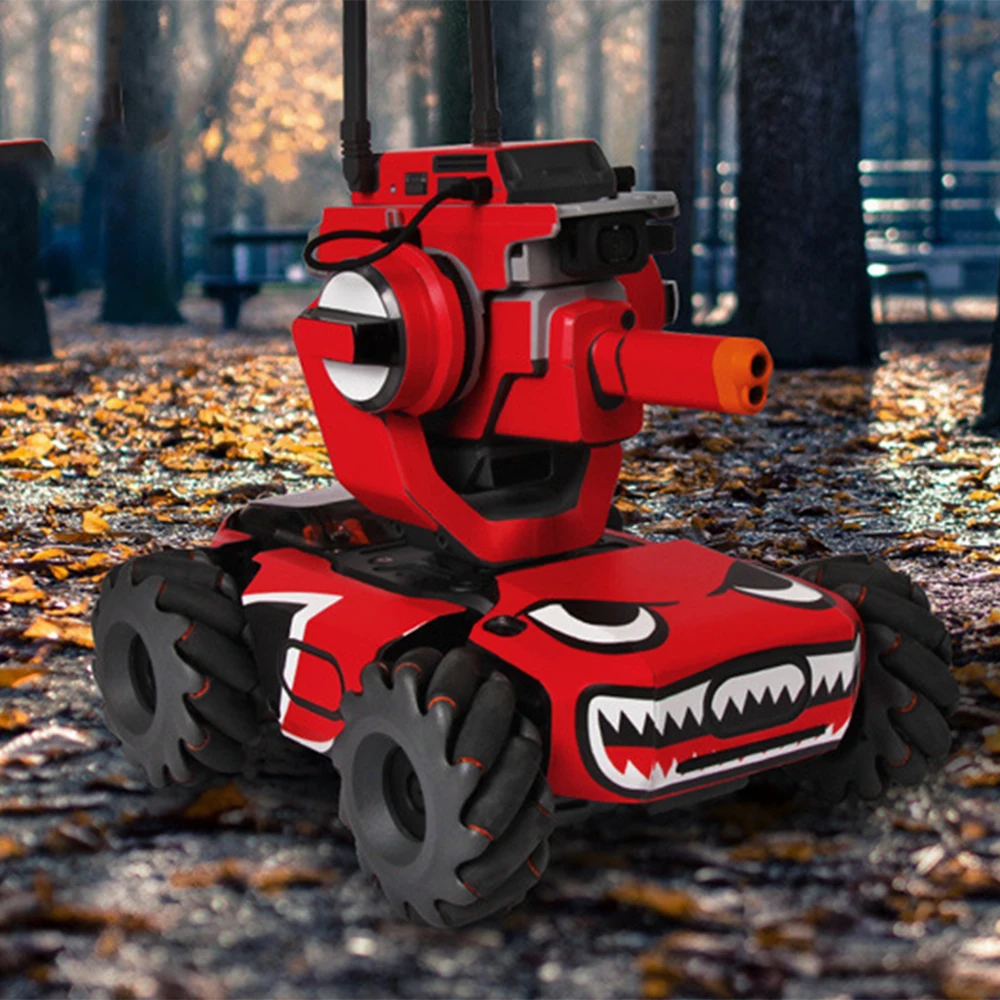 1PC PVC Sticker for DJI Robo Master S1 Shell Protection Car Red Yellow Shark Camouflage For Robomaster Accessories |