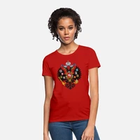 coat of arms of the russian empire womens t shirt