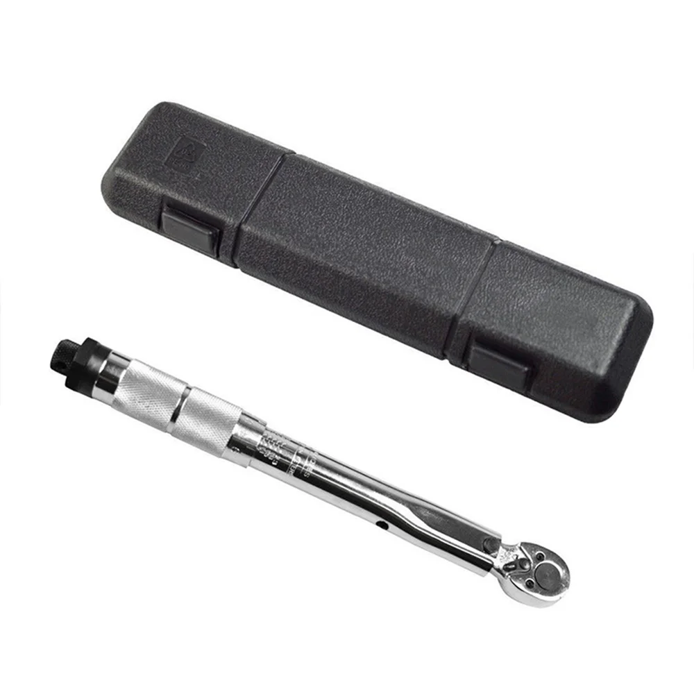 

Многофункциональная регулируемая полка 1/4 дюймов 5-25Nm крутящий момент динамометрический ключ точный прочный двухсторонний Трещоточный клю...