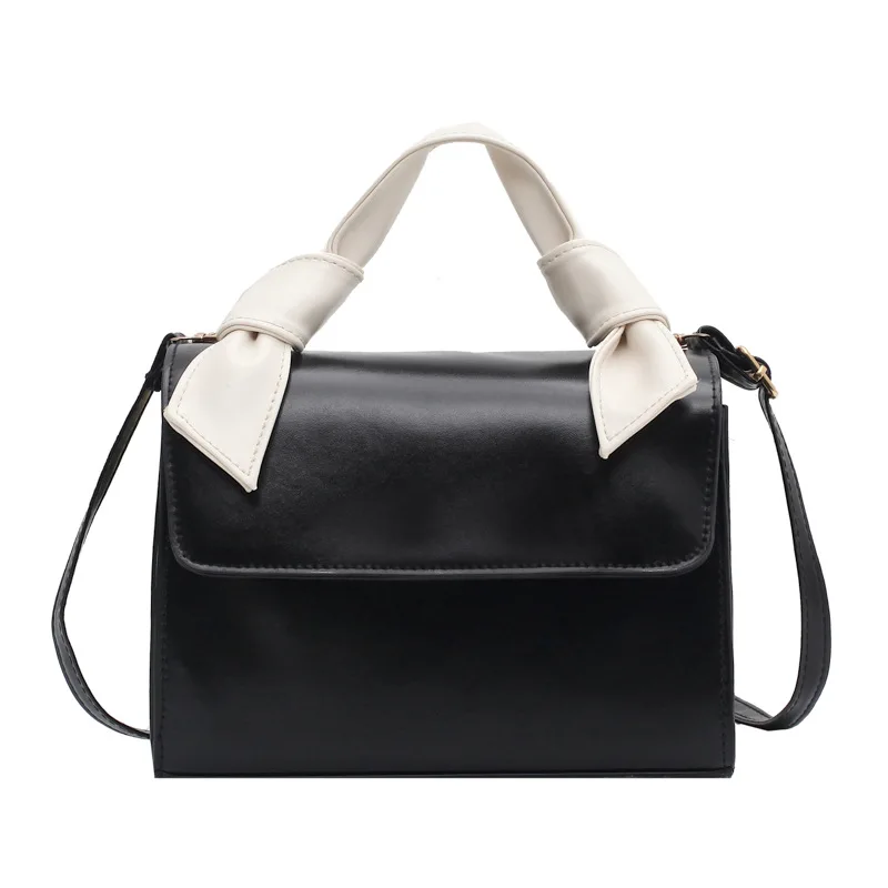 

Popular small autumn new Korean version of simple retro bag ins Joker texture shoulder handbag