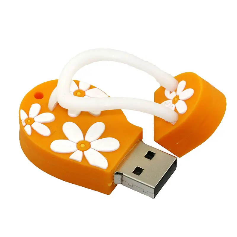 Симпатичные Вьетнамки пляжная обувь USB флеш-накопители USB 2,0 флэш-диск 64 ГБ 32 ГБ 16 ГБ 8 ГБ 4 ГБ флеш-накопитель флэш-карты памяти U диск подарок