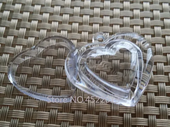 

Пустой контейнер для помады в форме сердца, 1 г, 50 шт./лот, 100 шт./лот, пластиковая прозрачная коробка для румян, упаковка для бальзама для губ, к...