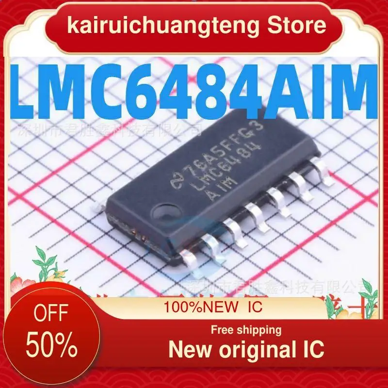 

(1 шт.) LMC6484 LMC6484AIM LMC6484AIMX NS новый оригинальный IC
