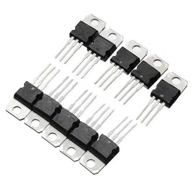 

50 Pcs Voltage Regulator Transistor Kit 10 Value LM317T L7805 L7806 L7808 L7809 L7810 L7812 L7815 L7818 L7824 transistor Tool