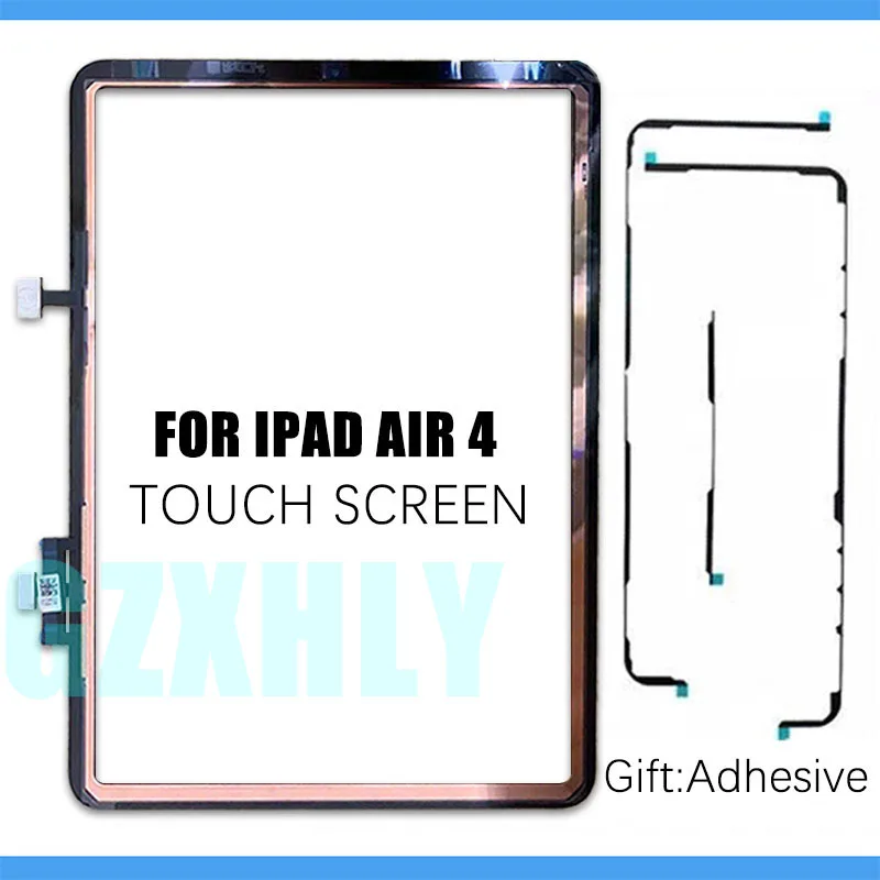 Original para Ipad ar 4th Gen A2316 A2324 A2072 Air4 Lcd Tela de Toque Exterior Digitador Display Frontal Substituição do Painel Vidro Novo Painéis e LCDs p/ tablet