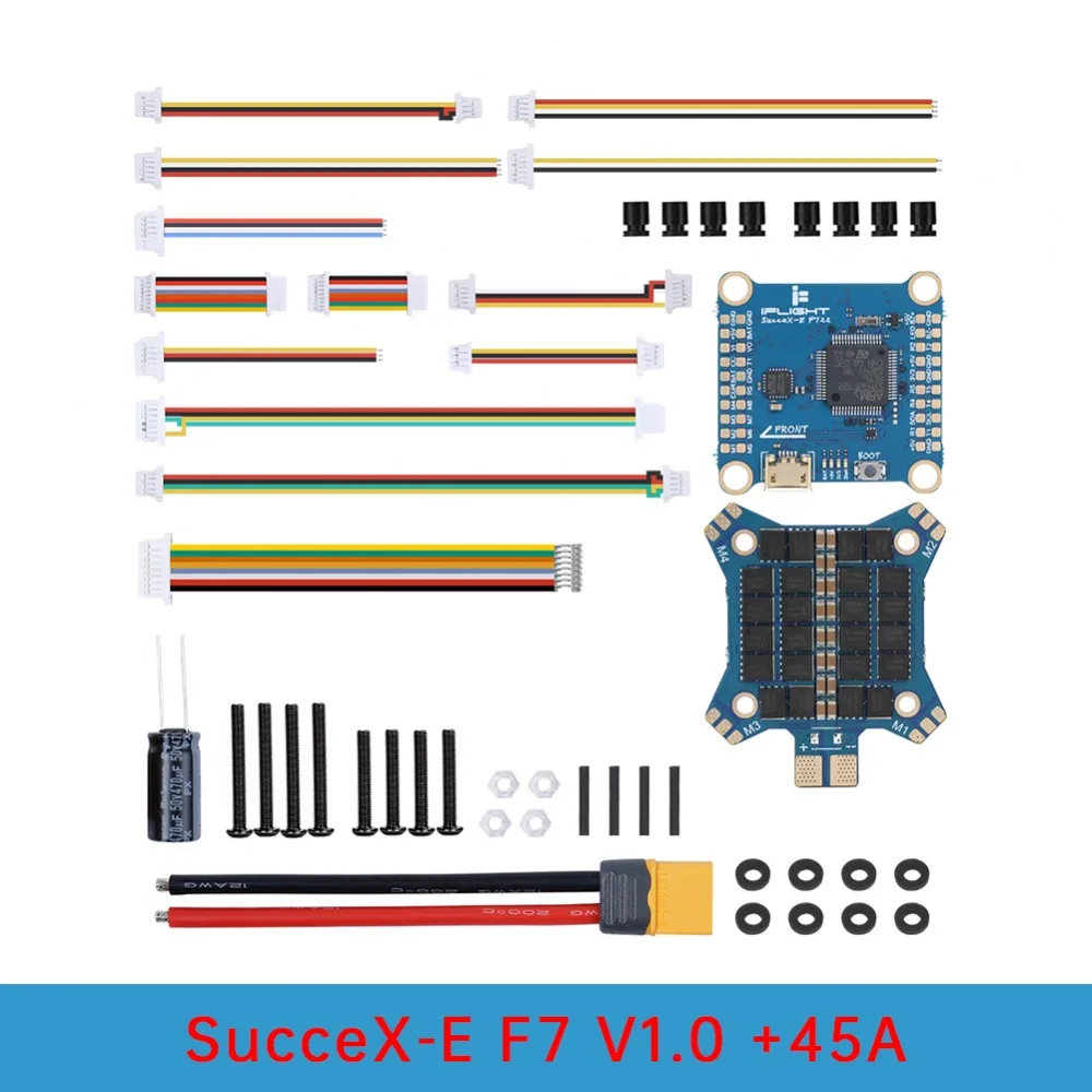 IFlight-Controlador de vuelo para drones de carreras, dispositivo para FPV, ESC, 4 en 1, BLHeli_S, 4a, 30x30 mm, 45A, V2, 2-6S, MPU6000, F722-5