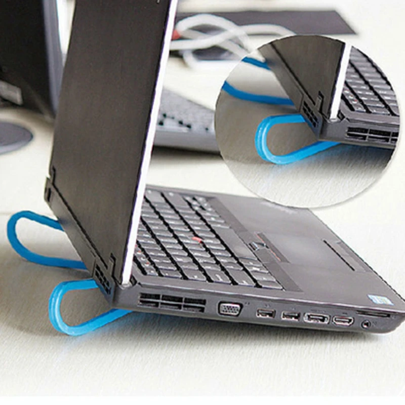 

1PC Portable Simple Plastic Laptop Cooling Rack Stand Holder Tool For Notebook R2JB