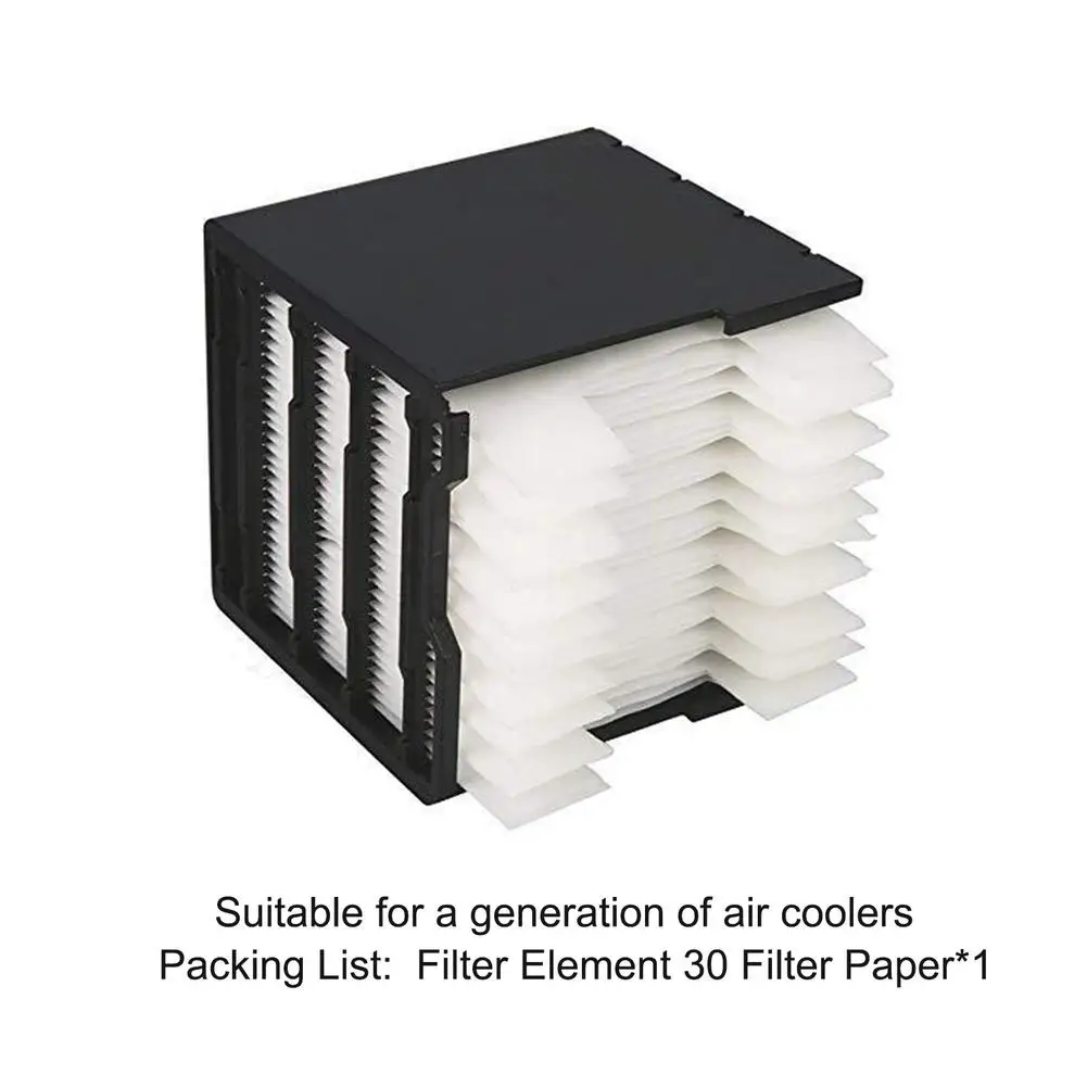 

30pcs/set Air Conditioner Fan Filter Replacement Household For Air Conditioner Fan Filer Or Mini Portable USB Air Purifiers