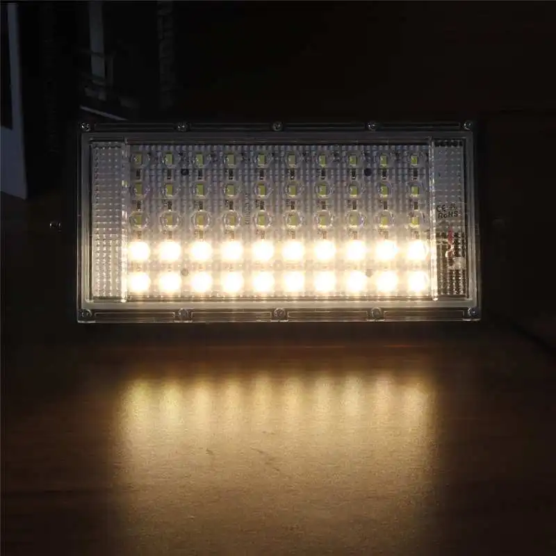 15 Вт USB 50 Светодиодный прожектор DC5V с регулируемой яркостью два цвета температура водонепроницаемый IP65 для наружного кемпинга путешествия аварийная уличная лампа