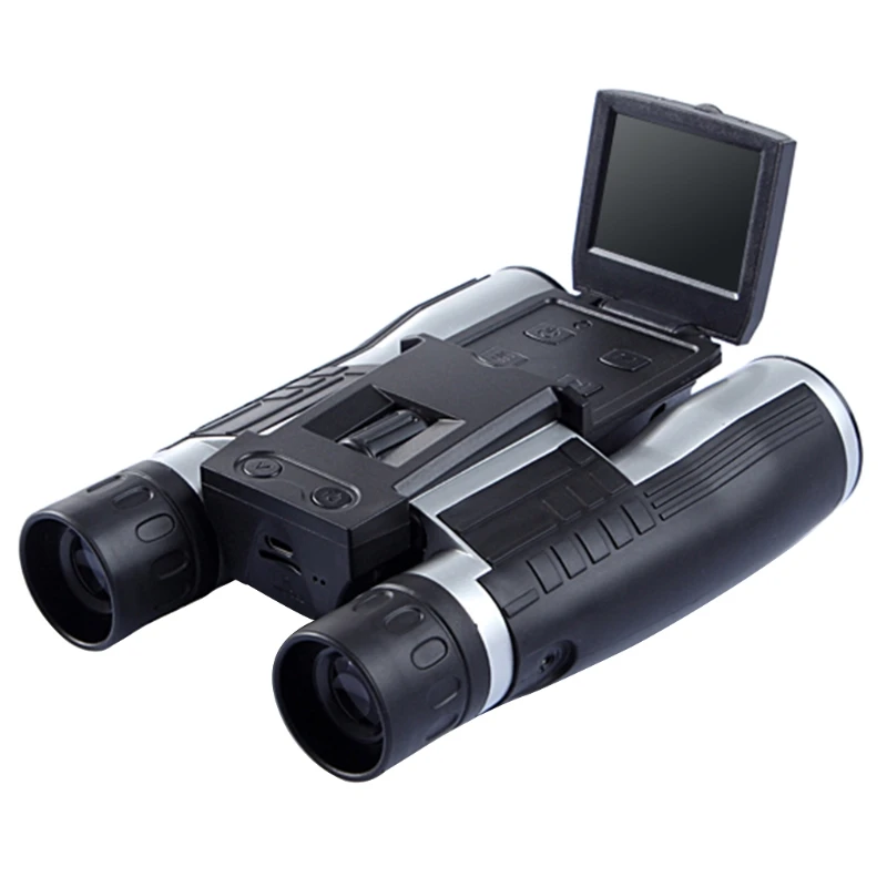 

Бинокль цифровой камеры 12X32, 1080P видео 5 Мп фото телескоп с экраном 2,0 дюйма