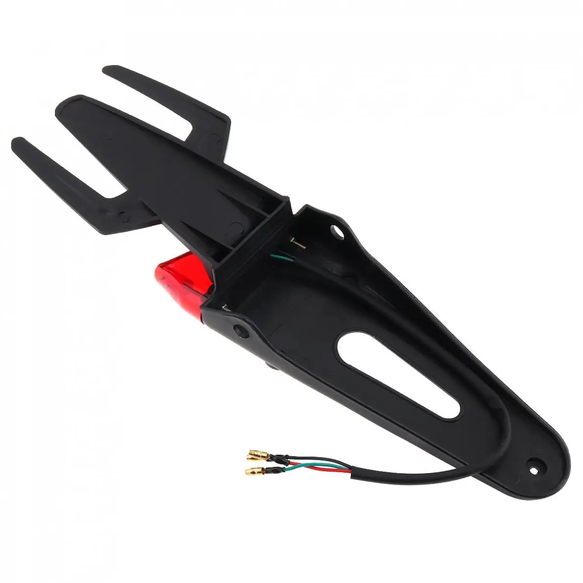 12V мотоцикл Красный светодиодный тормозной фонарь заднее крыло стоп задние