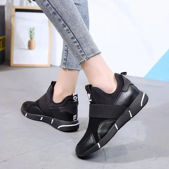 Новинка Модная женская обувь Mujer Сетчатая с круглым носком Повседневная без