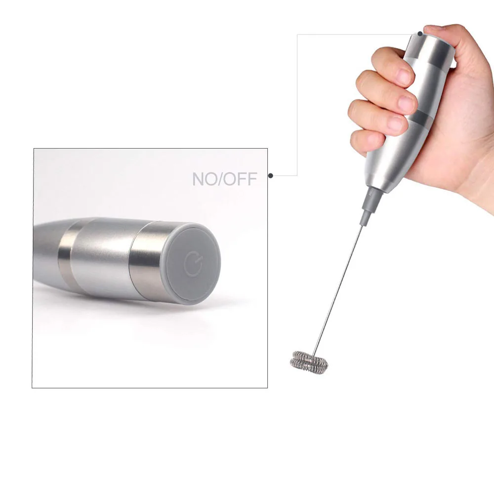 

Eggbeater Milk Frother Set Rechargeable 19000RPM Handheld Kitchen Coffee