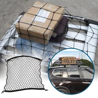roof net high strength high stretchy convenient nylon mesh elastic cargo cover net for car truck van street car